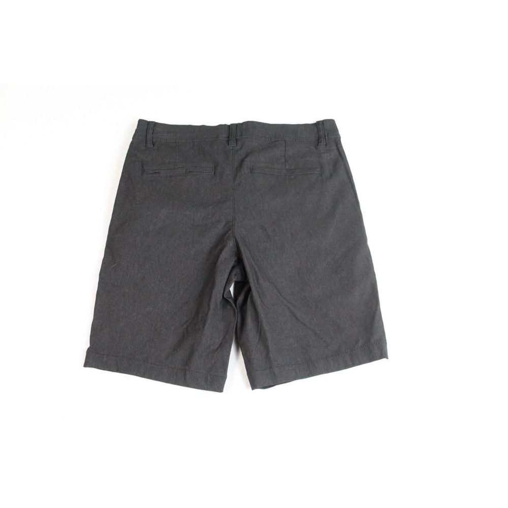 Marc Asher Men Gray Chino Shorts Slim Fit Casual Size 30